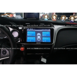 Màn hình DVD Bravigo Ultimate (4G+64G) liền camera 360 Honda City 2018 - 2020
